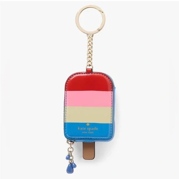NWT Kate Spade Collectible Novelty Popsicle Keychain Case – “Summer Fun” - Picture 3 of 9